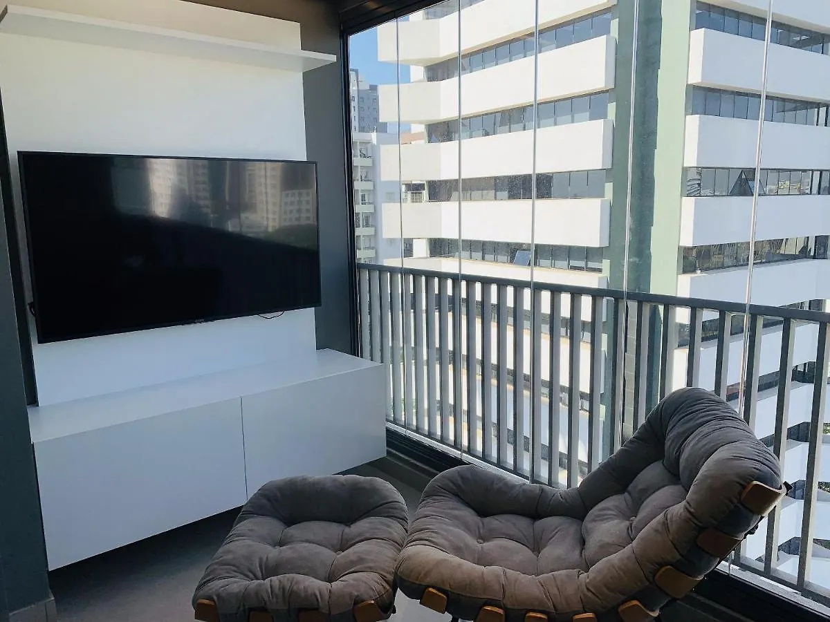 Appartamento Oasis Urbano: Studio Deslumbrante Com Piscina Na Cobertura By Dabra House- Vn 03 San Paolo Brasile