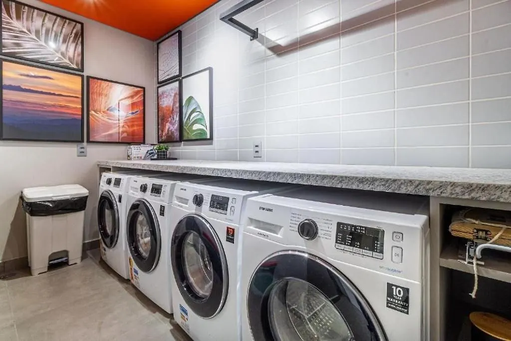 Apartment Oasis Urbano: Studio Deslumbrante Com Piscina Na Cobertura By Dabra House- Vn 03 Sao Paulo